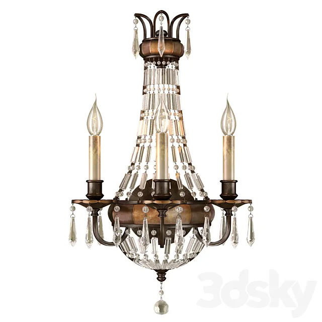 Feiss Wall lamp FE-BELLINI-W3 3D Model Feiss Wall lamp FE-BELLINI-W3 3D Model