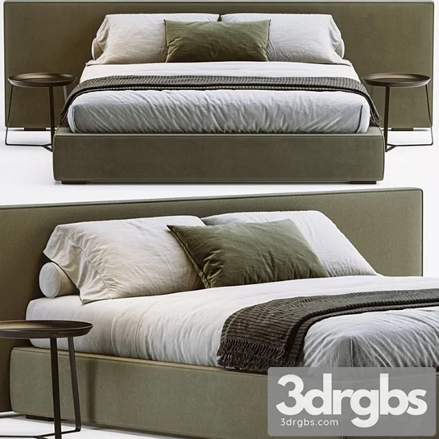 Felis bowie bed 2 3D Model Download