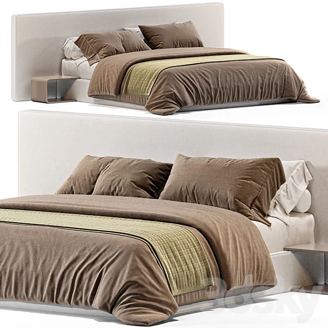 Felis Bowie Bed 3D Model Felis Bowie Bed 3D Model