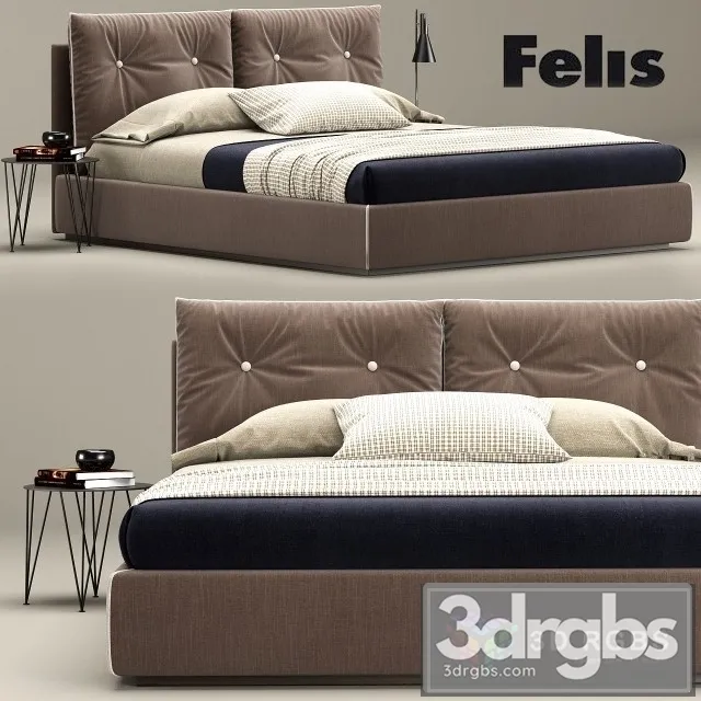 Felis Scotty Bed 3D Model Download