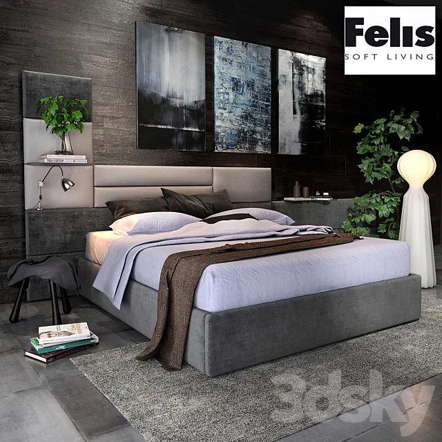 Felis Sommy bed 3DModel