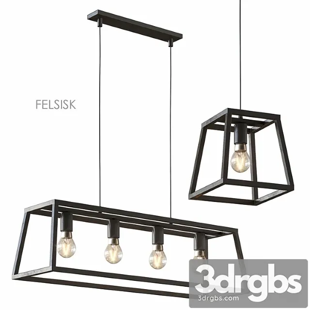 Felsisk ikea hanging lamp 3DSKY Decor Helper