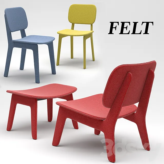 Felt: ligne-roset 3D Model