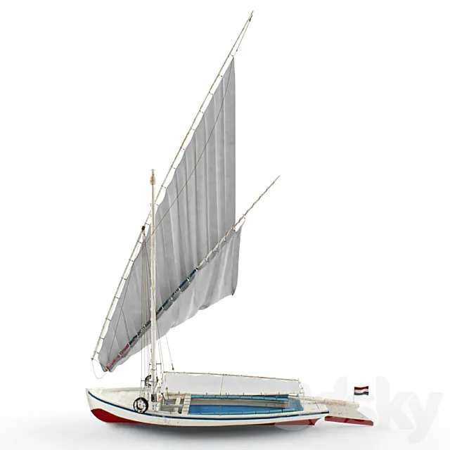 Felucca (felucca) 3D Model