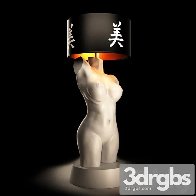 Female torso lamp Female torso lamp