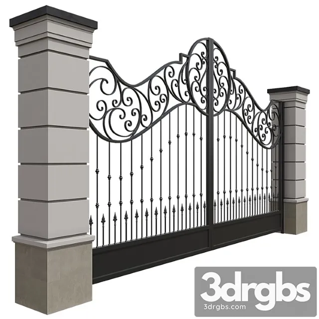 Fence 1 3D Model Download