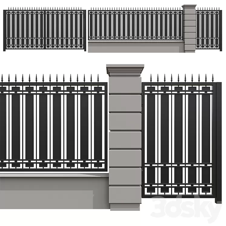 Fence 3D Model