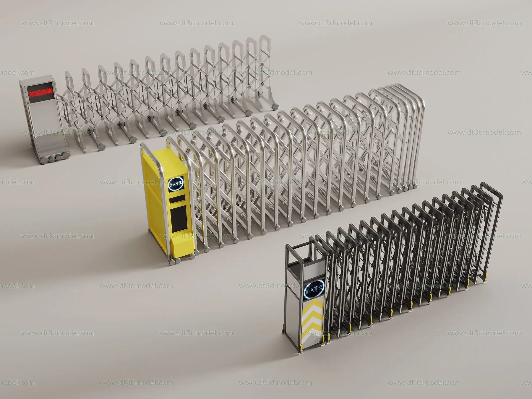 Fence 3D Models for Free Download – Architecture Fence – 050 – VRAY Render