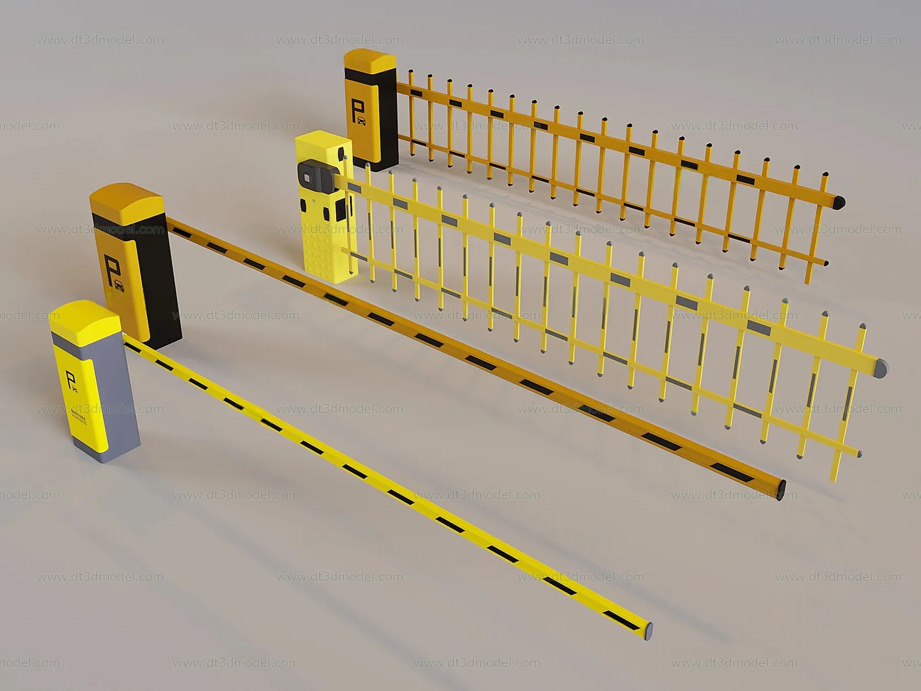 Fence 3D Models for Free Download – Architecture Fence – 072 – VRAY Render