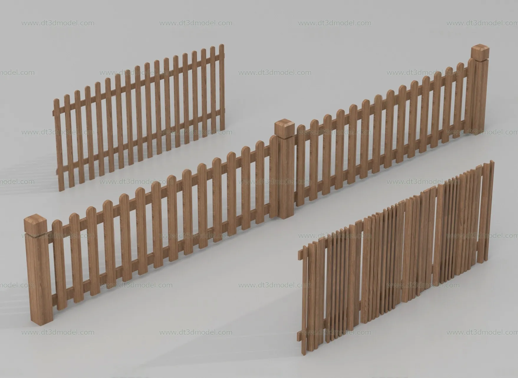 Fence 3D Models for Free Download – Architecture Fence – 082 – VRAY Render