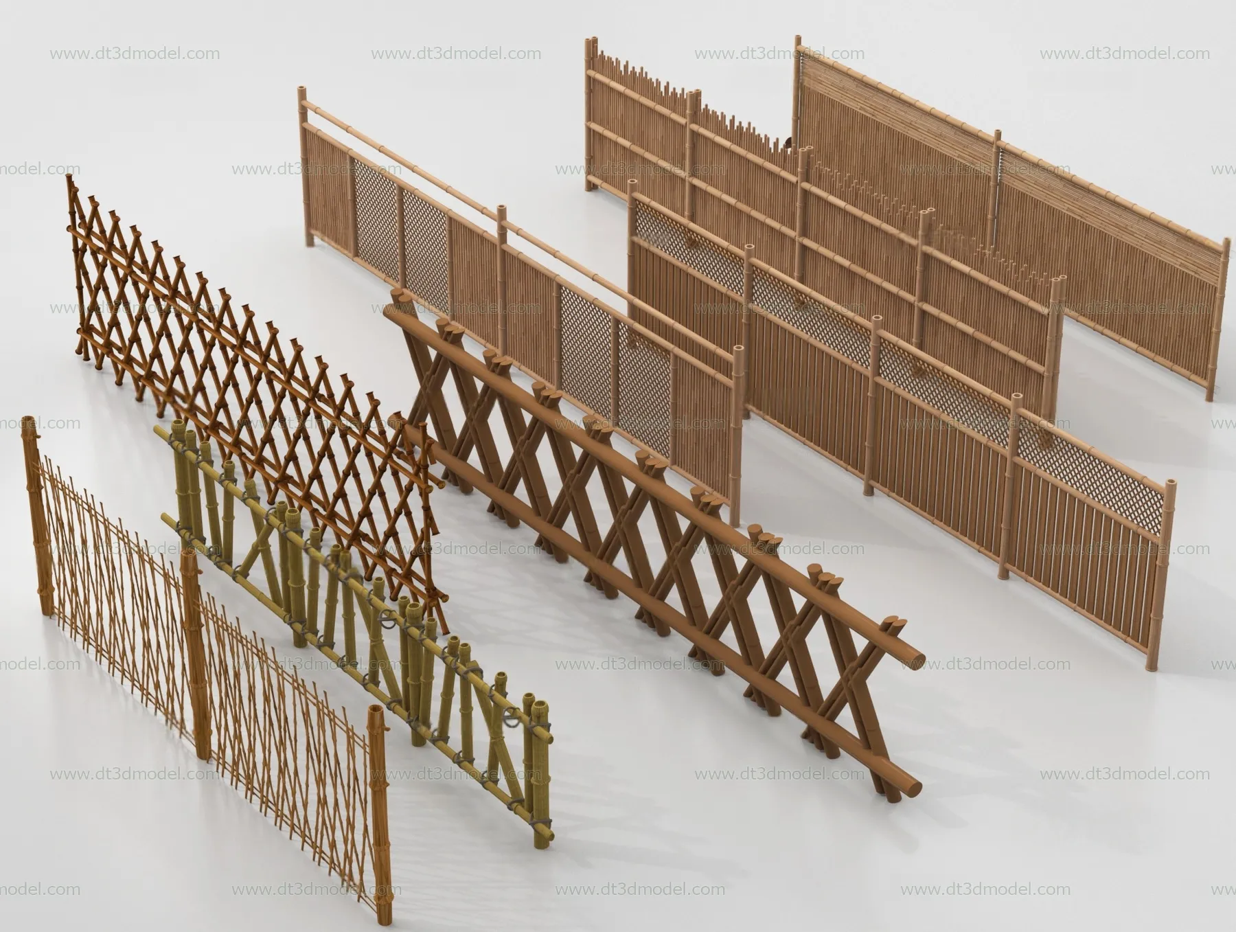 Fence 3D Models for Free Download – Architecture Fence – 091 – VRAY Render