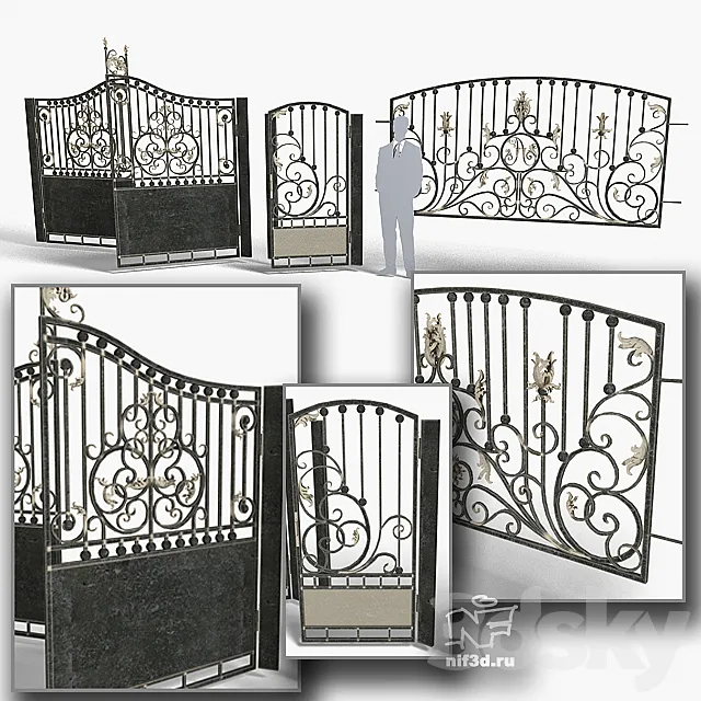 fence 3DModel fence 3DModel