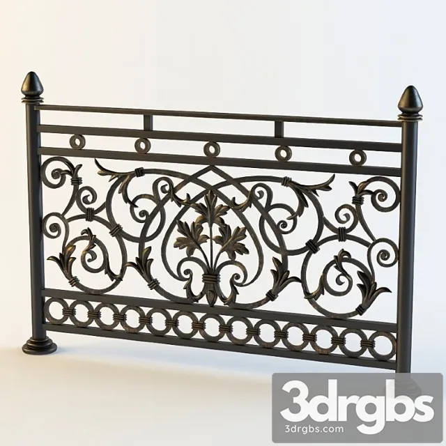 Fence Classic 3D Model Download Fence Classic 3D Model Download