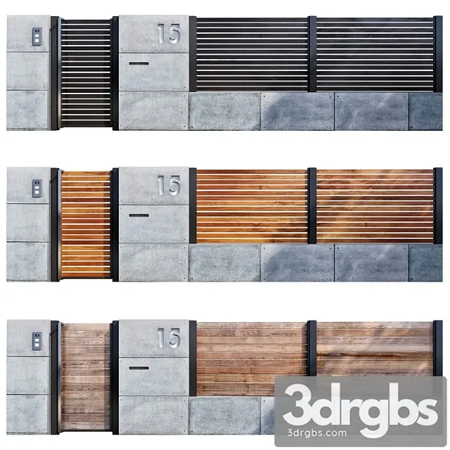 Fence Gate 3D Model Download Fence Gate 3D Model Download