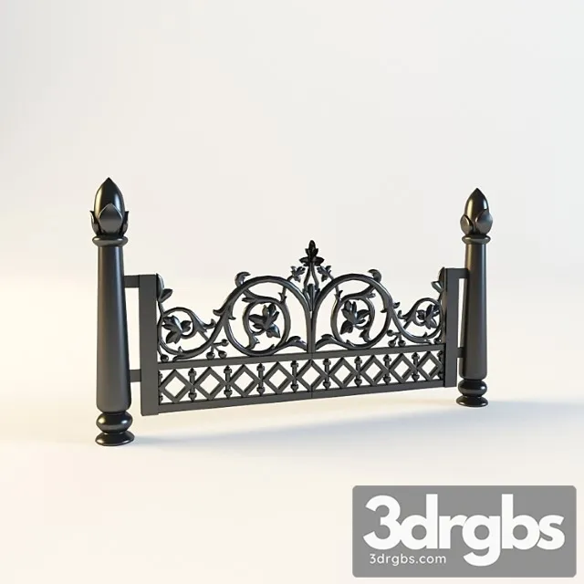 Fence Hill Lawn Og 11 3D Model Download Fence Hill Lawn Og 11 3D Model Download