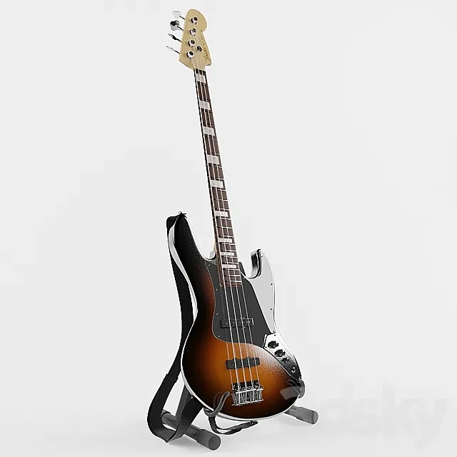fender jazz bass 3D Model