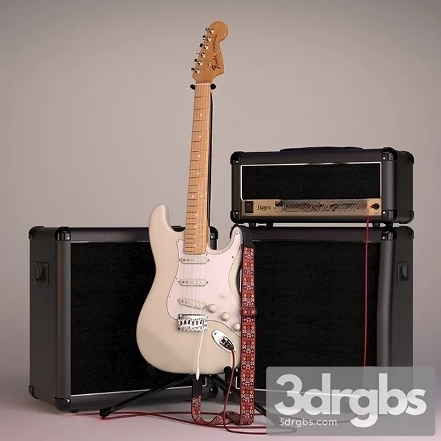 Fender Marshall 3D Model Download