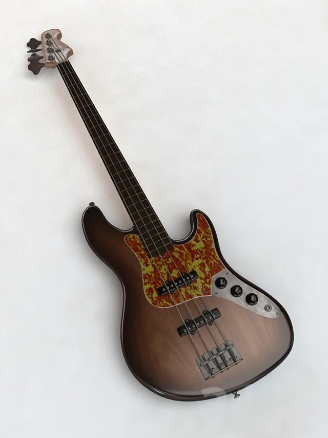 FENDER STANDARD J-BASS 3DModel
