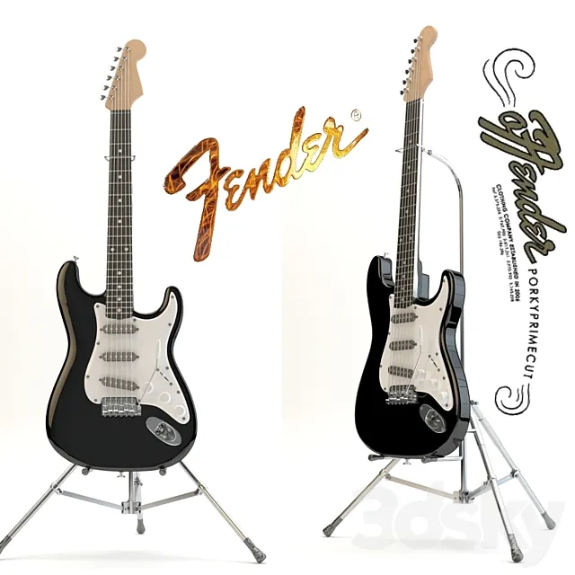 Fender Starcoast 3DModel