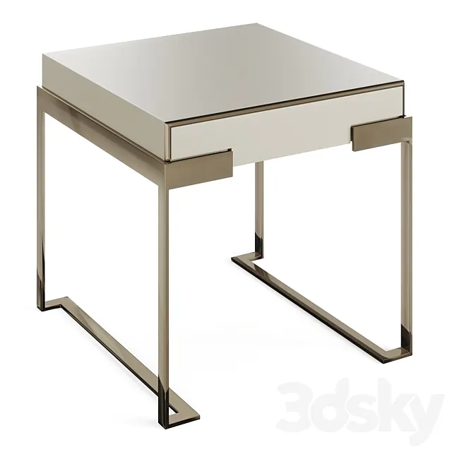 Fendi Aura Bedside Lacquer CMO (72L) 3DModel Fendi Aura Bedside Lacquer CMO (72L) 3DModel