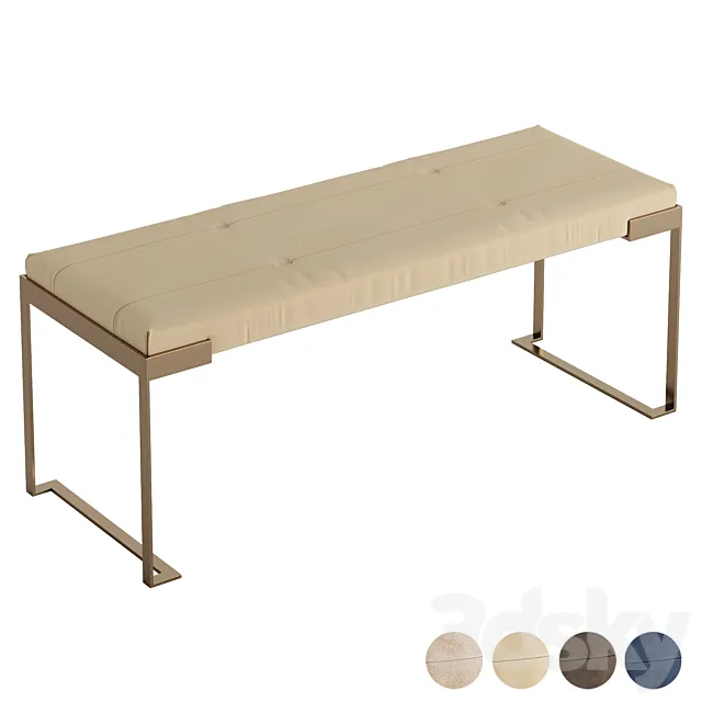 Fendi Aura Bench 3DModel Fendi Aura Bench 3DModel
