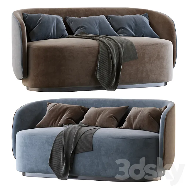 Fendi Casa Annabelle sofa 3D Model