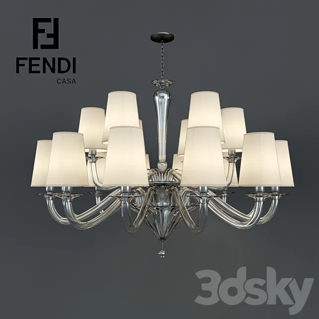 Fendi Casa Bellini 3D Model Fendi Casa Bellini 3D Model