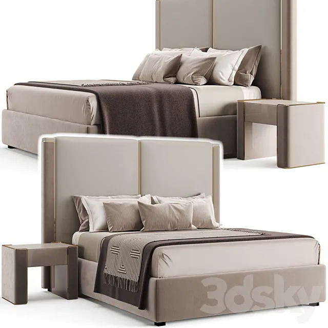 Fendi Casa Icon Bed 3D Model