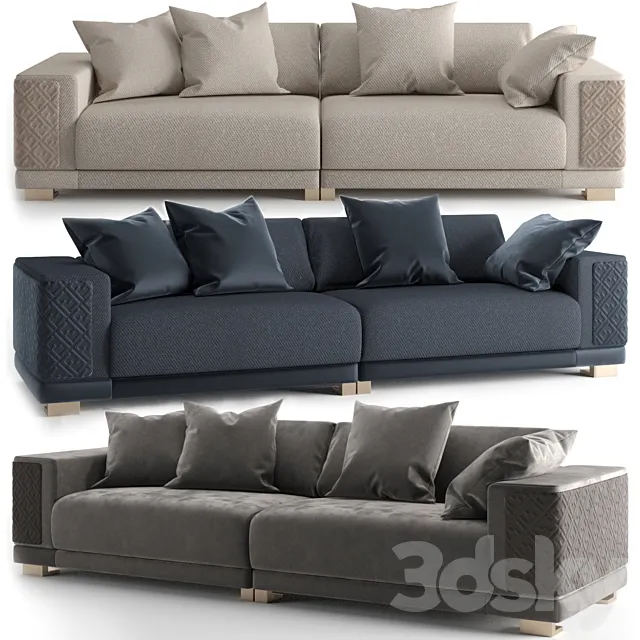 Fendi Casa Icon Lite Sofa 3DModel