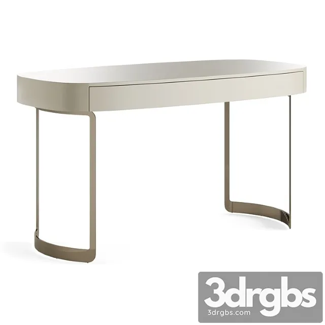 Fendi Casa Moonlight Lacquer Lady Desk 3D Model Download