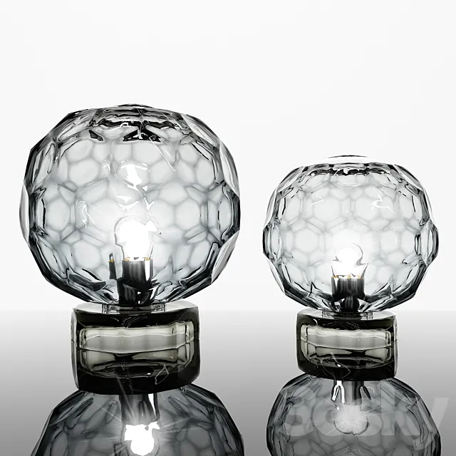 fendi casa murano lights diamante 3D Model fendi casa murano lights diamante 3D Model