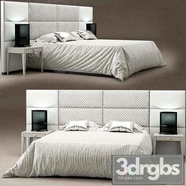 Fendi Casa Regent Bed 3D Model Download Fendi Casa Regent Bed 3D Model Download