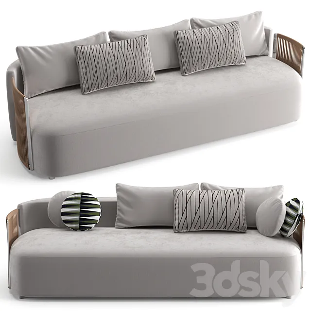 Fendi Casa Thea sofa 3DModel Fendi Casa Thea sofa 3DModel