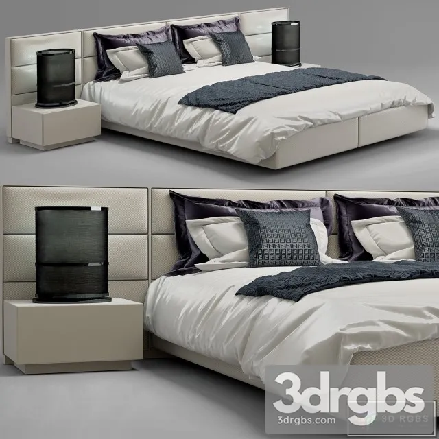 Fendi Casa Urano Bed 3D Model Download Fendi Casa Urano Bed 3D Model Download