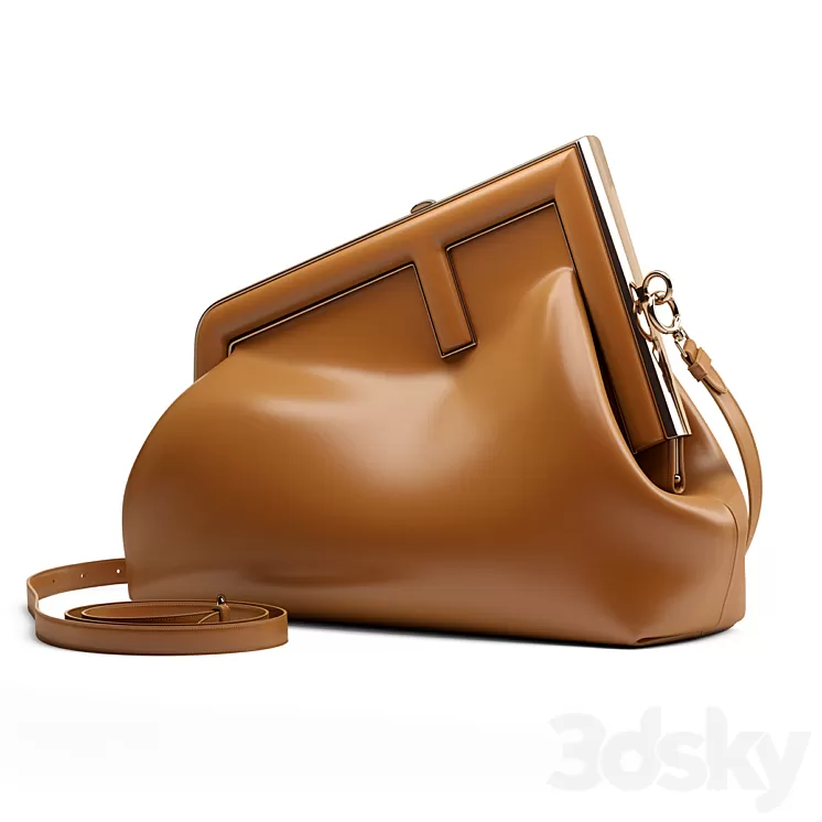 Fendi first handbag 3D Model Free Download