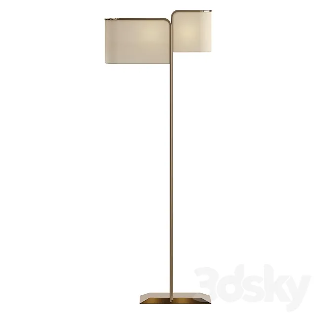 Fendi Heron Floor Lamp Lmp (133) 3D Model