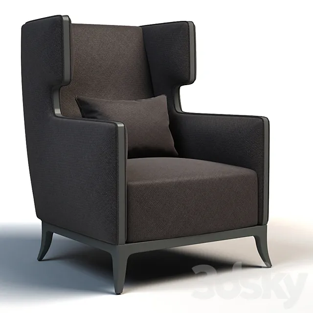 Fendi Kate chair 3D Model Fendi Kate chair 3D Model