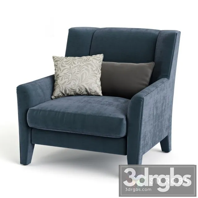 Fendi Laetitia Armchair 3D Model Download