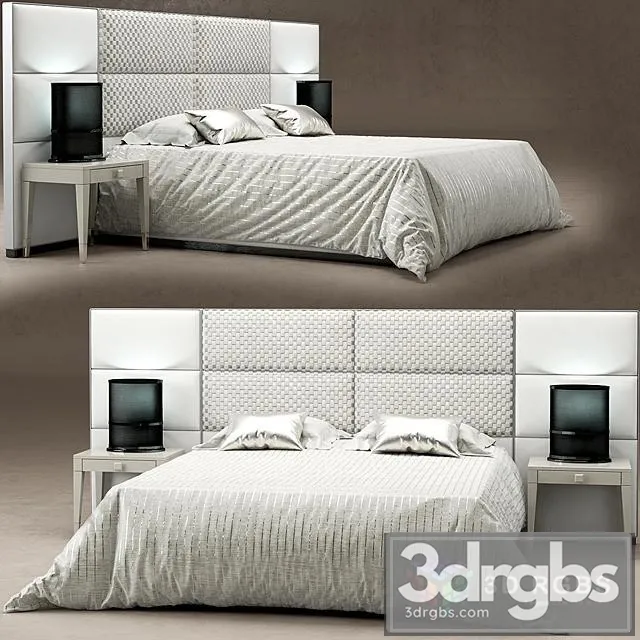 Fendi Montgomery Bed 2 3D Model Download Fendi Montgomery Bed 2 3D Model Download
