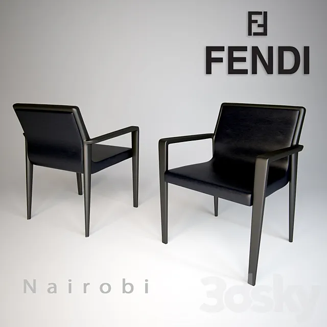Fendi Nairobi 3D Model Fendi Nairobi 3D Model