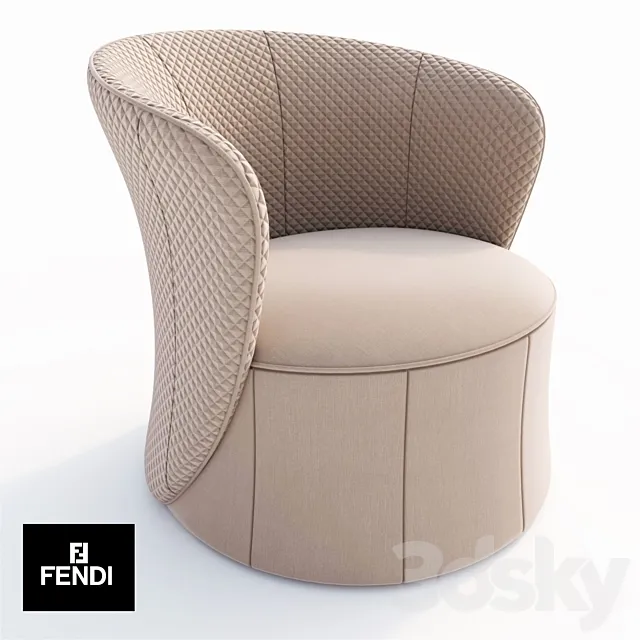 Fendi_Chair 3DModel