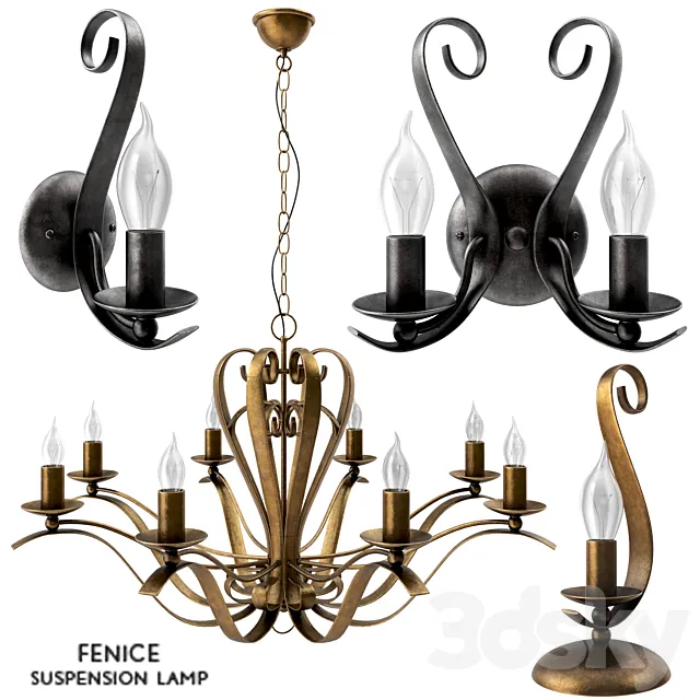 Fenice group 3D Model Fenice group 3D Model