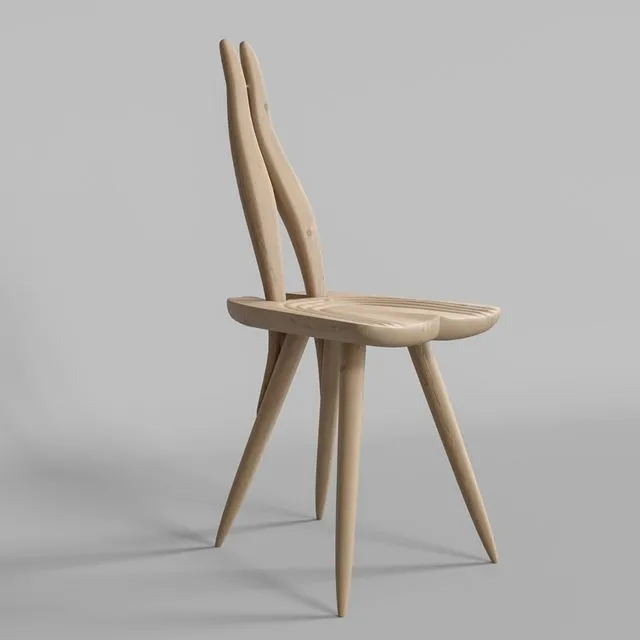 Fenis zanotta chair 3D Model