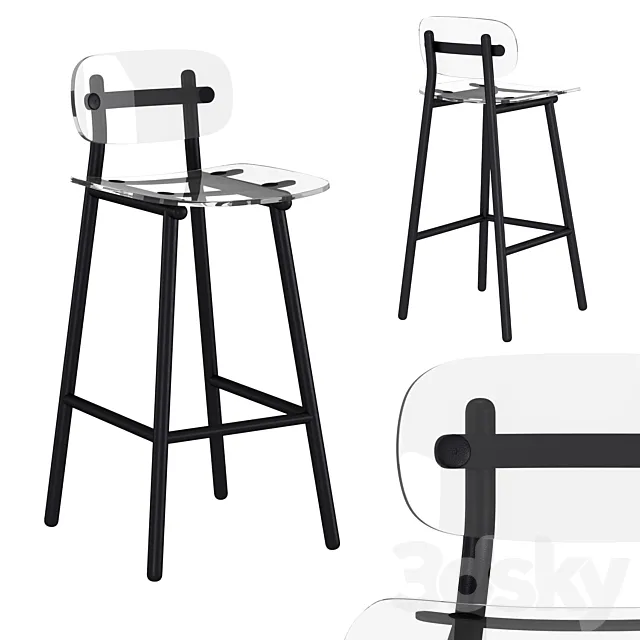 Fenster Bar Chair 3DModel