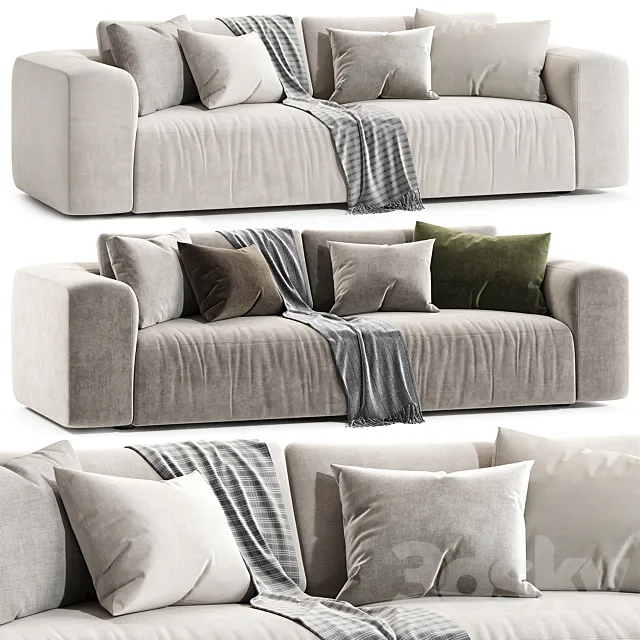 Fenton Sofa set 2 3D Model Fenton Sofa set 2 3D Model