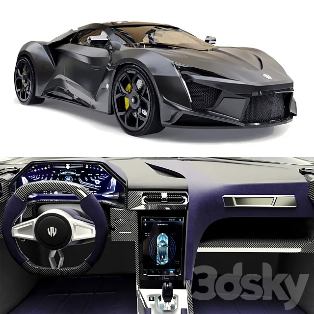Fenyr Supersport Wmotors 3D Model