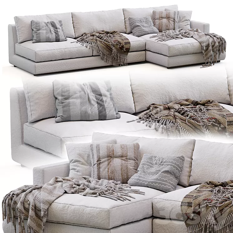 Ferlea Sofa Simple 2 3D Model Free Download