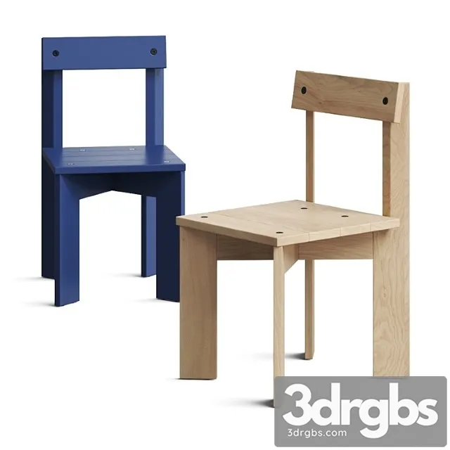 Ferm living ark kids chair 2 3D Model Download Ferm living ark kids chair 2 3D Model Download