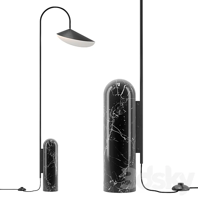 Ferm Living – Arum Floor Lamp 3D Model