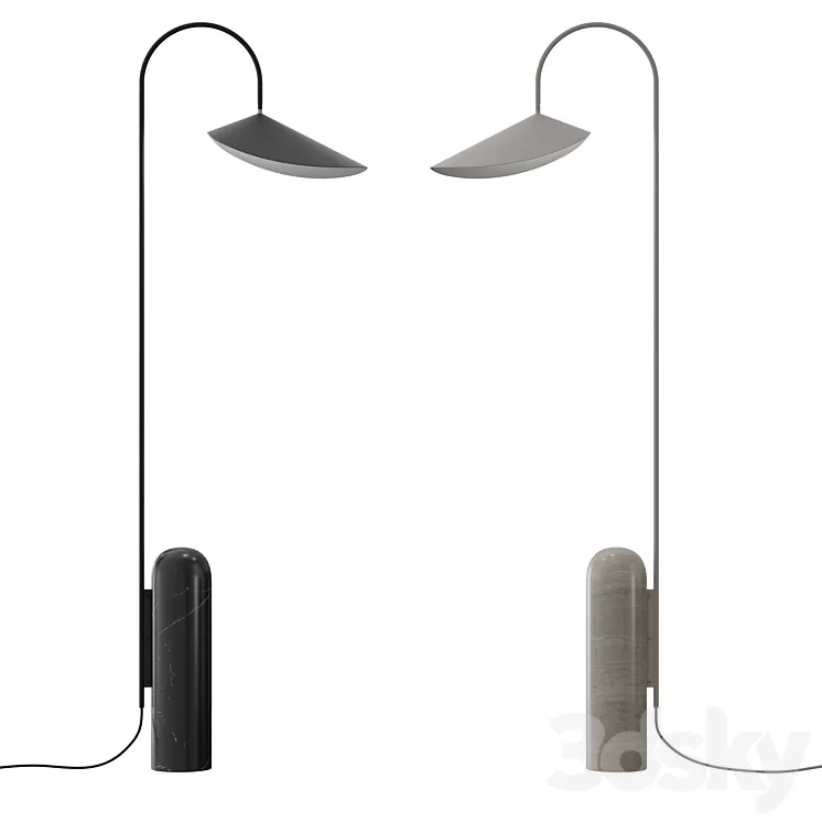 Ferm LIVING – Arum Floor Lamp 3D Model